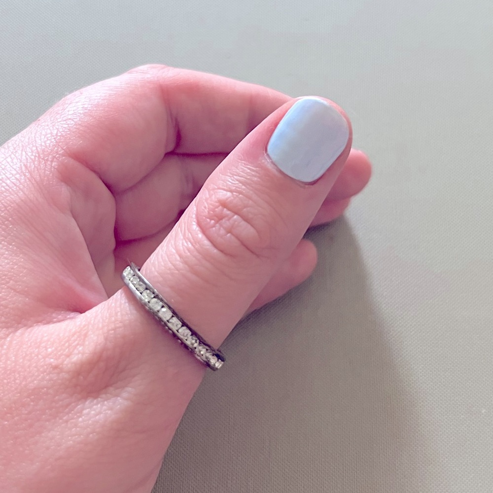 Faux Diamond ring